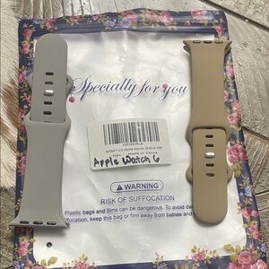 Silicone Watch Bands - Fits Apple Watch 6